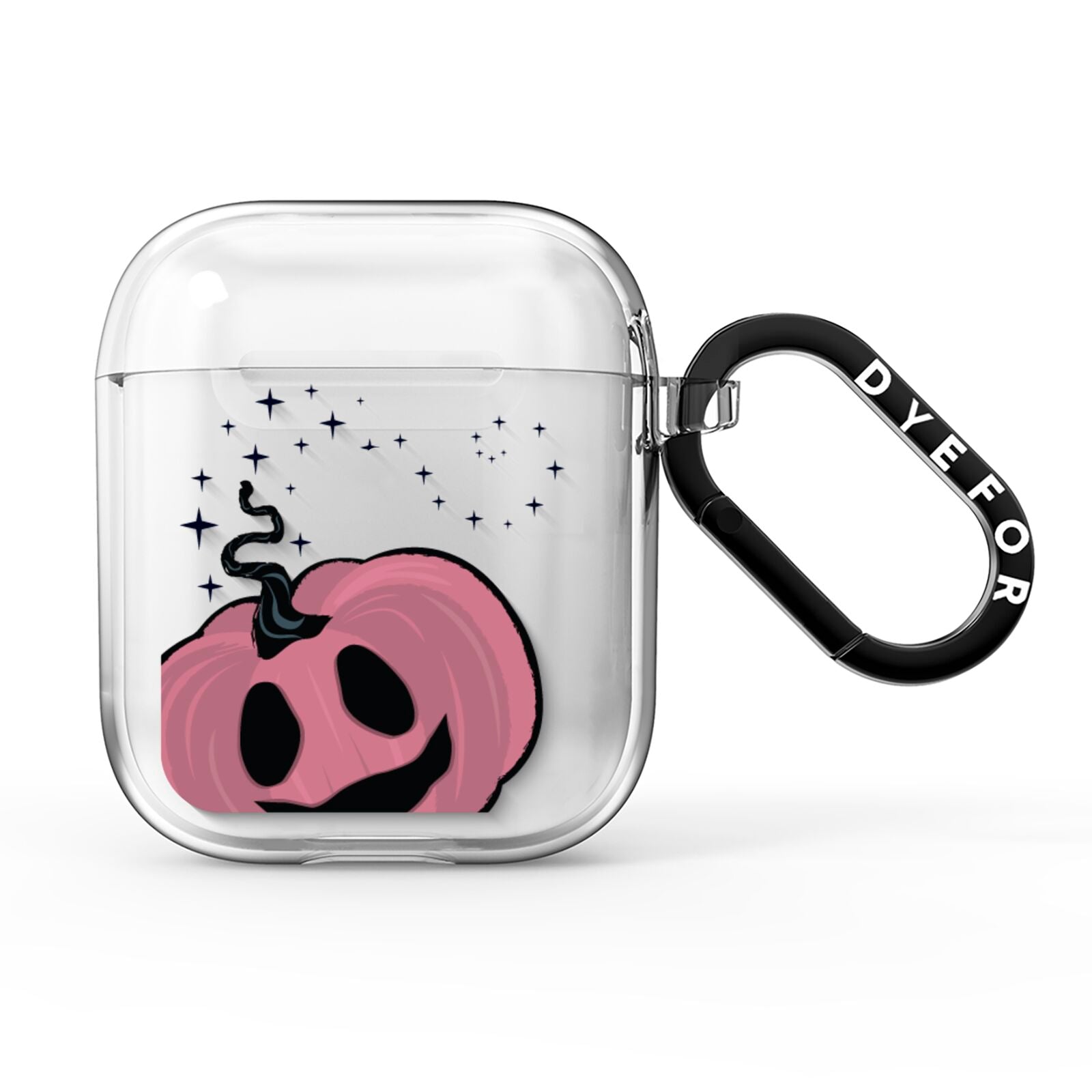 Pumpkin with Transparent Background AirPods Clear Case