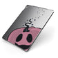 Pumpkin with Transparent Background Apple iPad Case on Grey iPad Side View