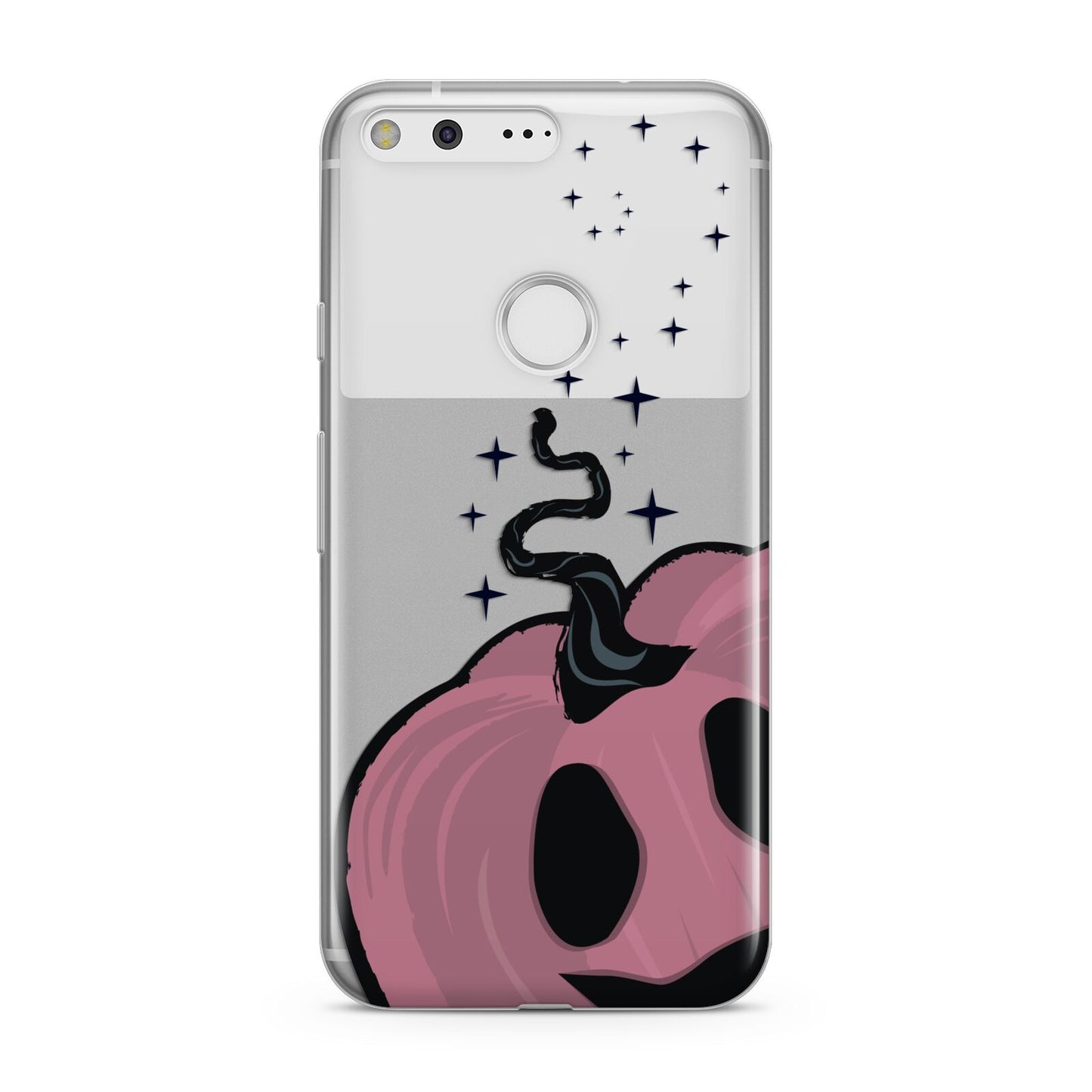 Pumpkin with Transparent Background Google Pixel Case