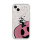 Pumpkin with Transparent Background iPhone 14 Plus Glitter Tough Case Starlight