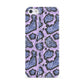 Purple And Blue Snakeskin Apple iPhone 5 Case