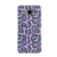 Purple And Blue Snakeskin Samsung Galaxy A3 Case
