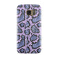 Purple And Blue Snakeskin Samsung Galaxy Case