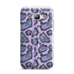 Purple And Blue Snakeskin Samsung Galaxy J1 2015 Case