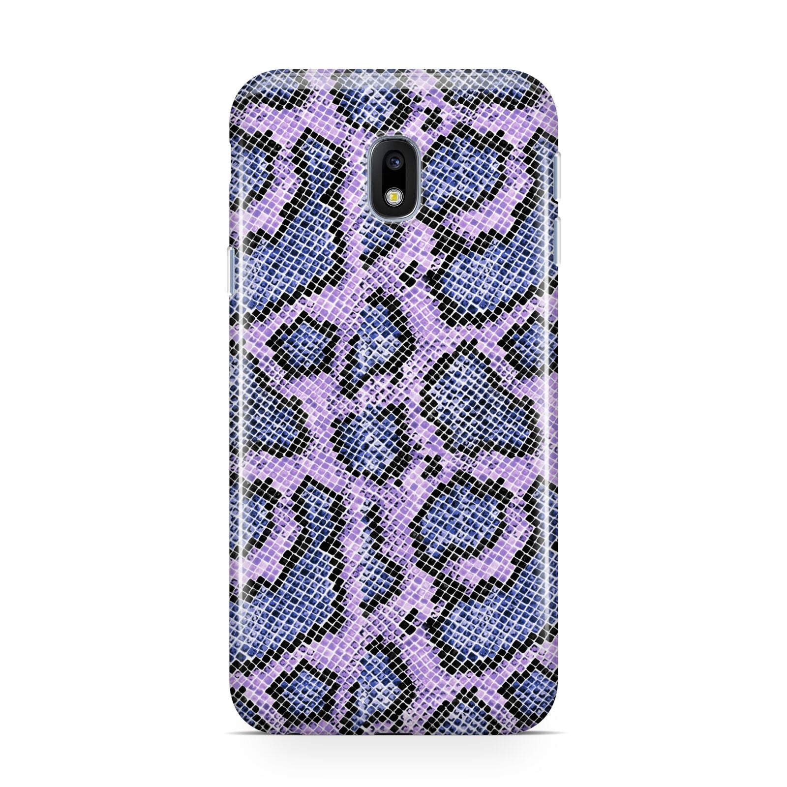 Purple And Blue Snakeskin Samsung Galaxy J3 2017 Case