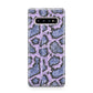 Purple And Blue Snakeskin Samsung Galaxy S10 Plus Case