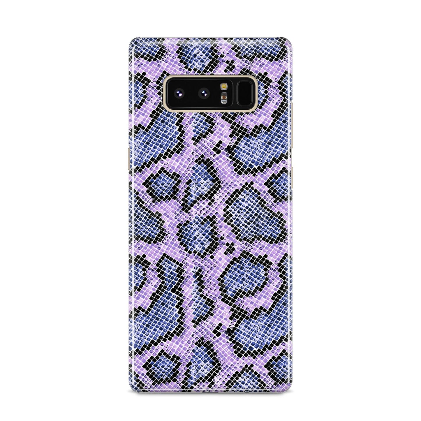 Purple And Blue Snakeskin Samsung Galaxy S8 Case
