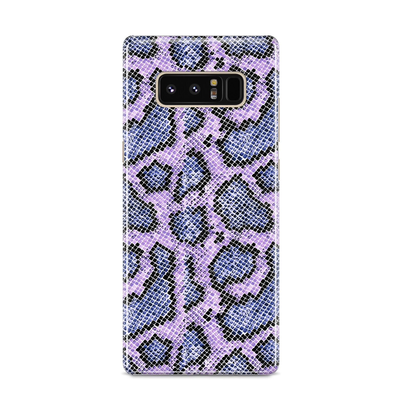 Purple And Blue Snakeskin Samsung Galaxy S8 Case