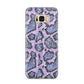 Purple And Blue Snakeskin Samsung Galaxy S8 Plus Case