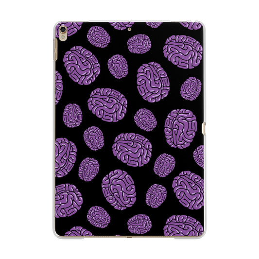 Purple Brains Apple iPad Gold Case