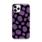 Purple Brains Apple iPhone 11 Pro Max in Silver with Bumper Case