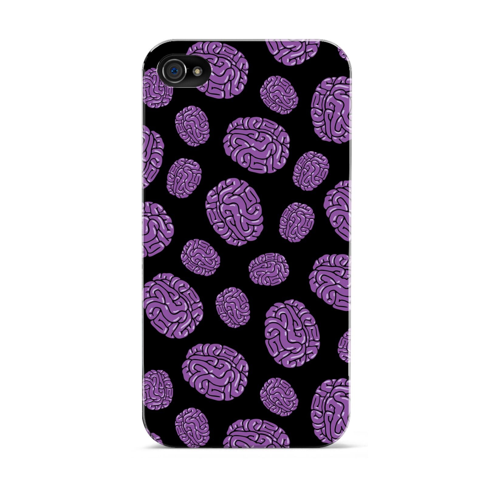 Purple Brains Apple iPhone 4s Case