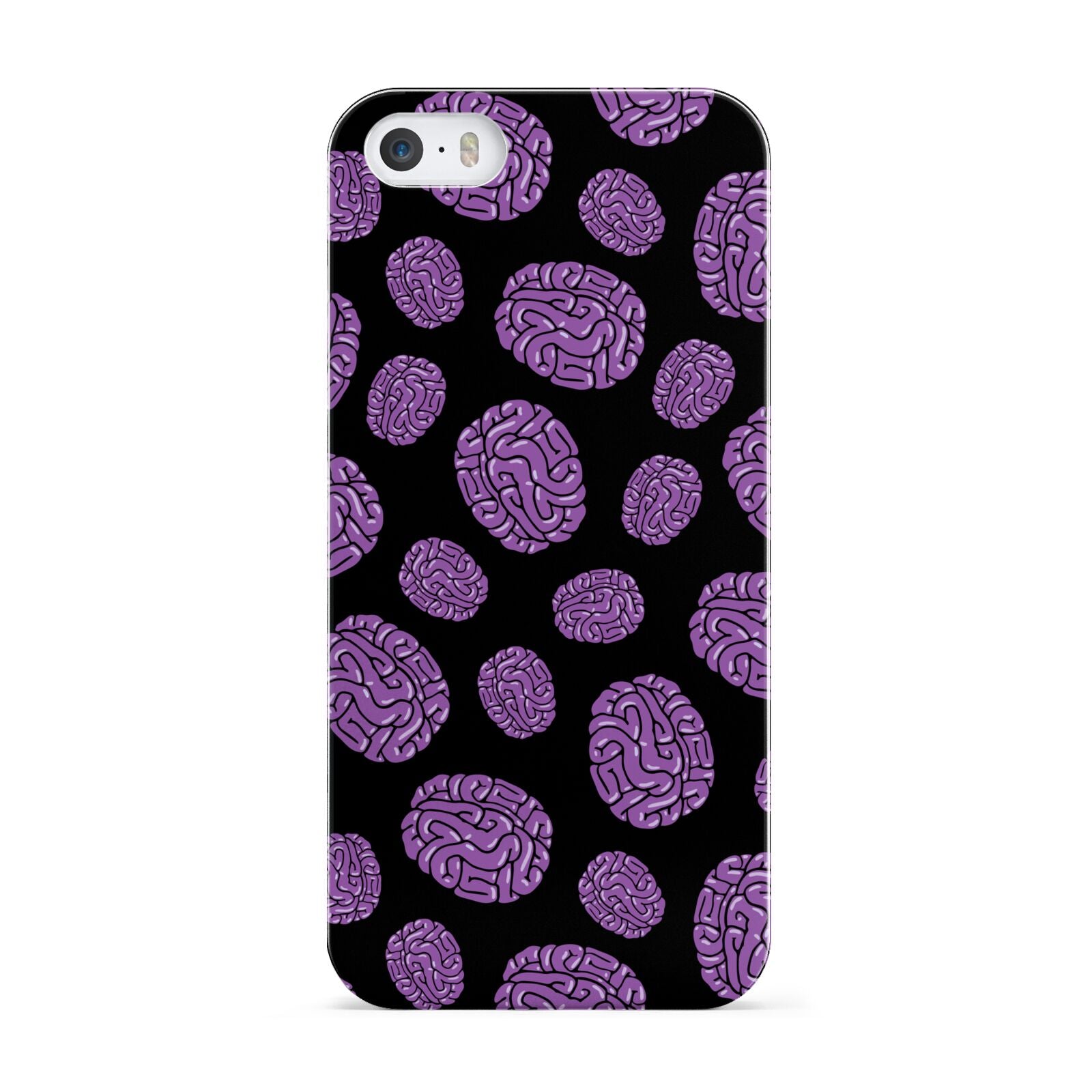 Purple Brains Apple iPhone 5 Case