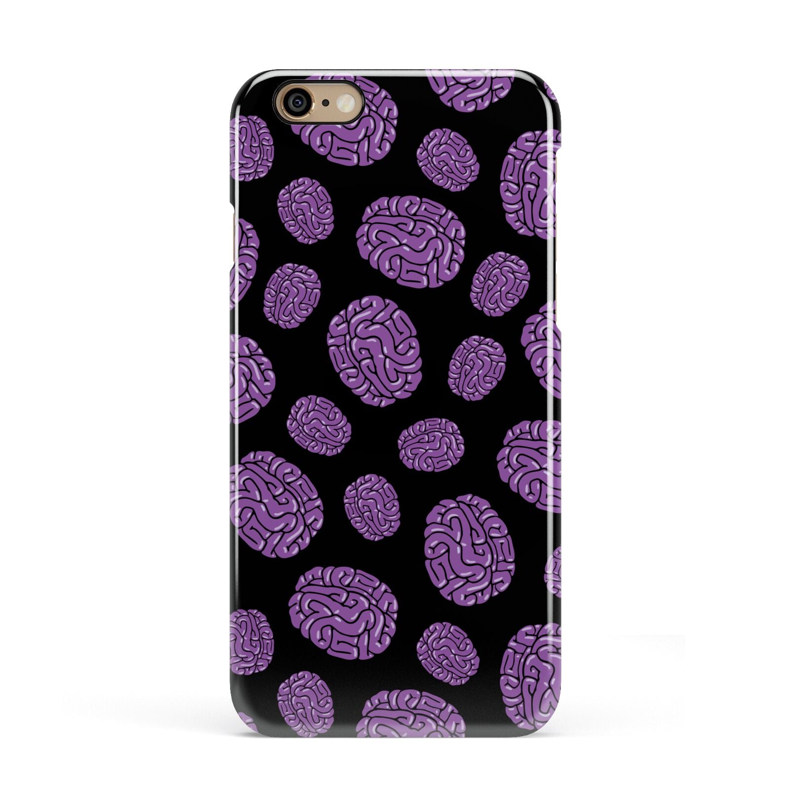 Purple Brains Apple iPhone 6 3D Snap Case