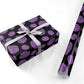Purple Brains Personalised Wrapping Paper