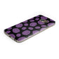 Purple Brains Protective Samsung Galaxy Case Angled Image