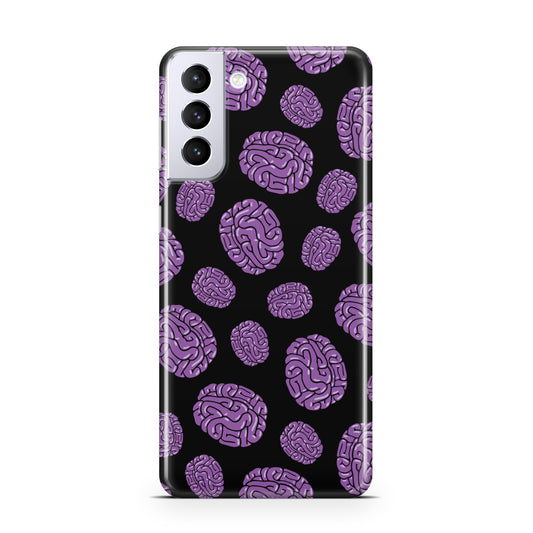 Purple Brains Samsung S21 Plus Phone Case
