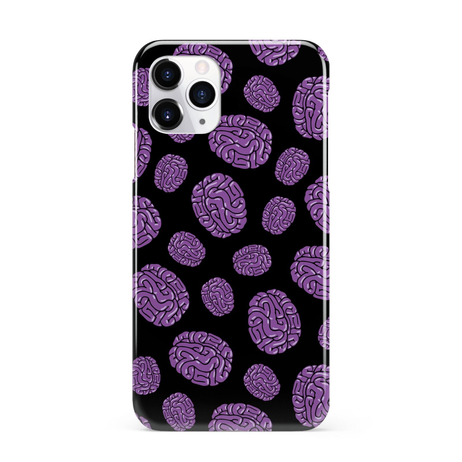 Purple Brains iPhone 11 Pro 3D Snap Case