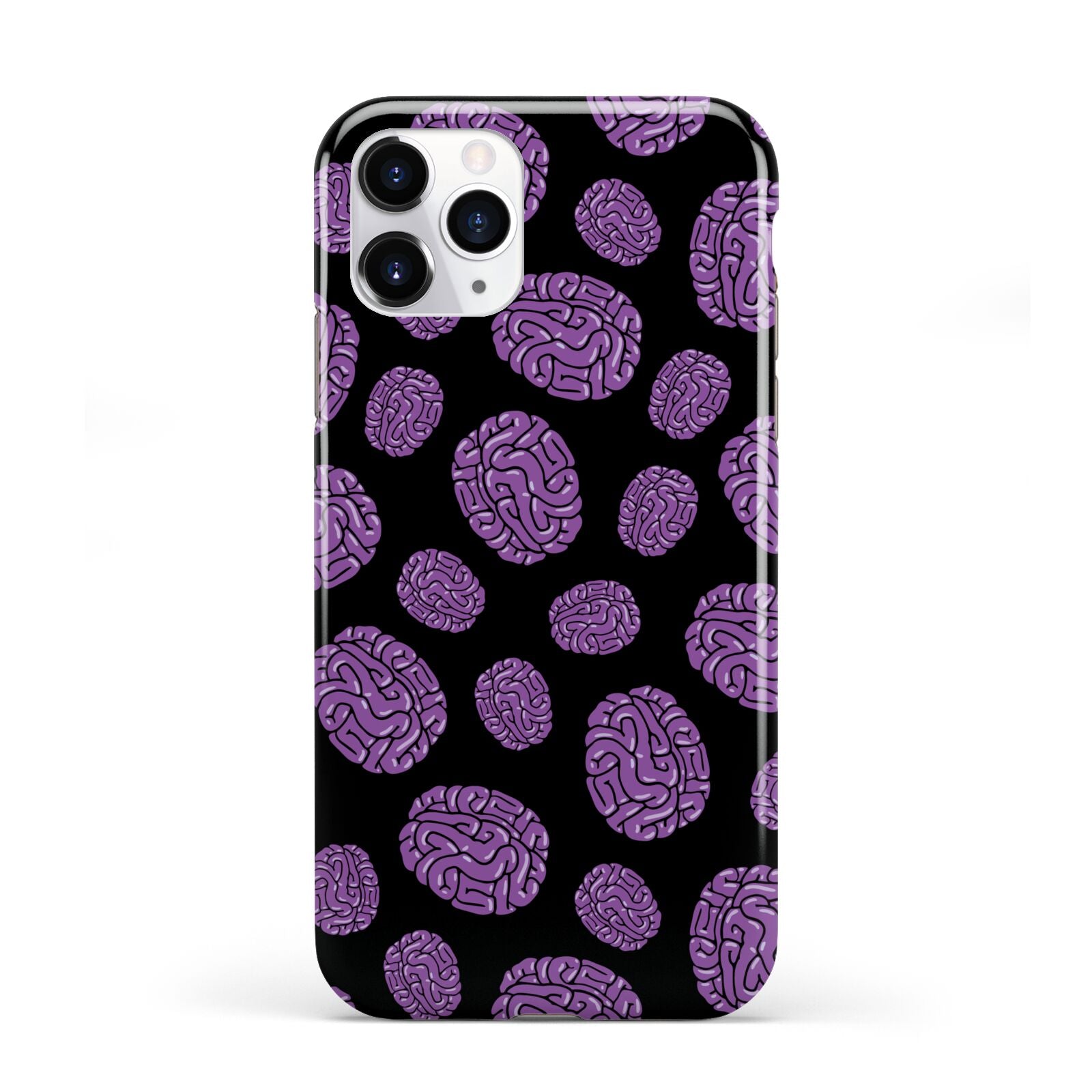 Purple Brains iPhone 11 Pro 3D Tough Case