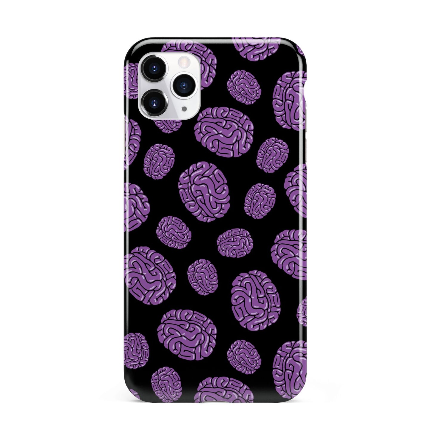 Purple Brains iPhone 11 Pro Max 3D Tough Case