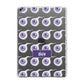 Purple Eyeballs Custom Halloween Apple iPad Grey Case