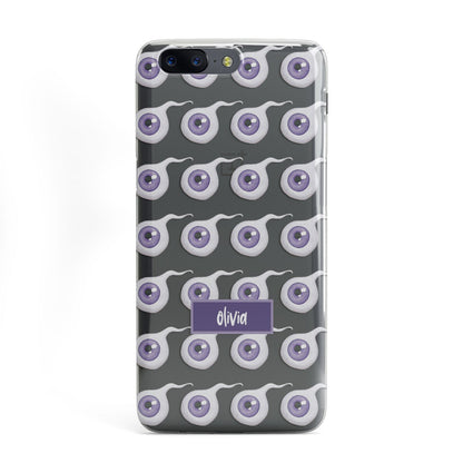 Purple Eyeballs Custom Halloween OnePlus Case
