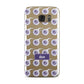 Purple Eyeballs Custom Halloween Samsung Galaxy Case