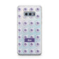 Purple Eyeballs Custom Halloween Samsung Galaxy S10E Case