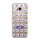 Purple Eyeballs Custom Halloween Samsung Galaxy S8 Plus Case