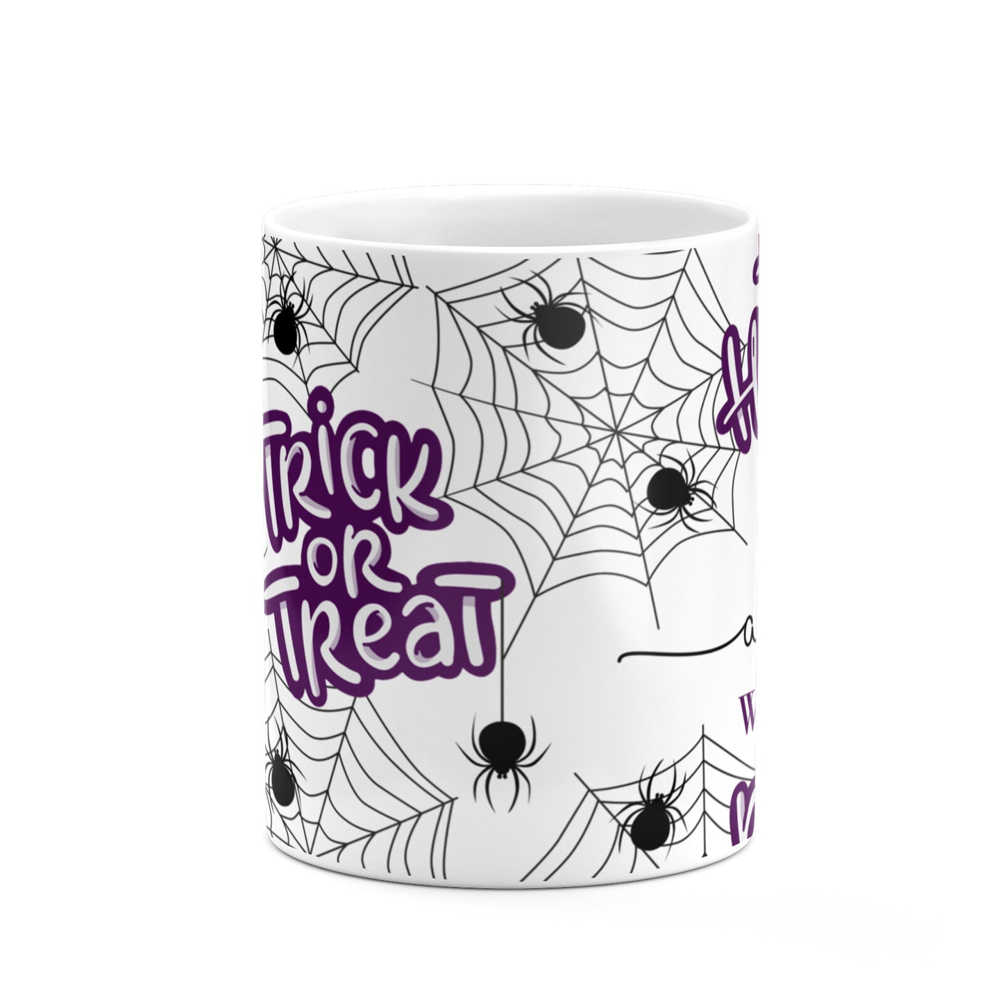 Purple Halloween Catchphrases 10oz Mug Alternative Image 7