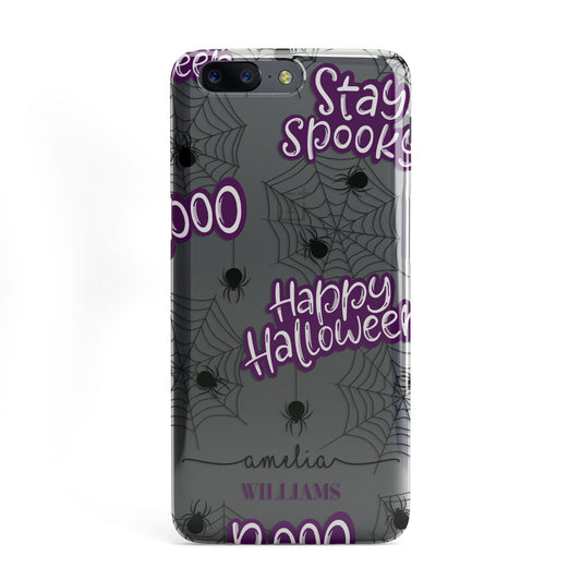 Purple Halloween Catchphrases OnePlus Case