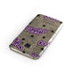 Purple Halloween Catchphrases Samsung Galaxy Case Front Close Up