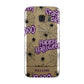 Purple Halloween Catchphrases Samsung Galaxy Case