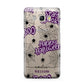 Purple Halloween Catchphrases Samsung Galaxy J5 2016 Case