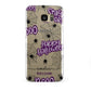 Purple Halloween Catchphrases Samsung Galaxy S7 Edge Case