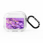 Purple Marble AirPods Clear Case 3rd Gen