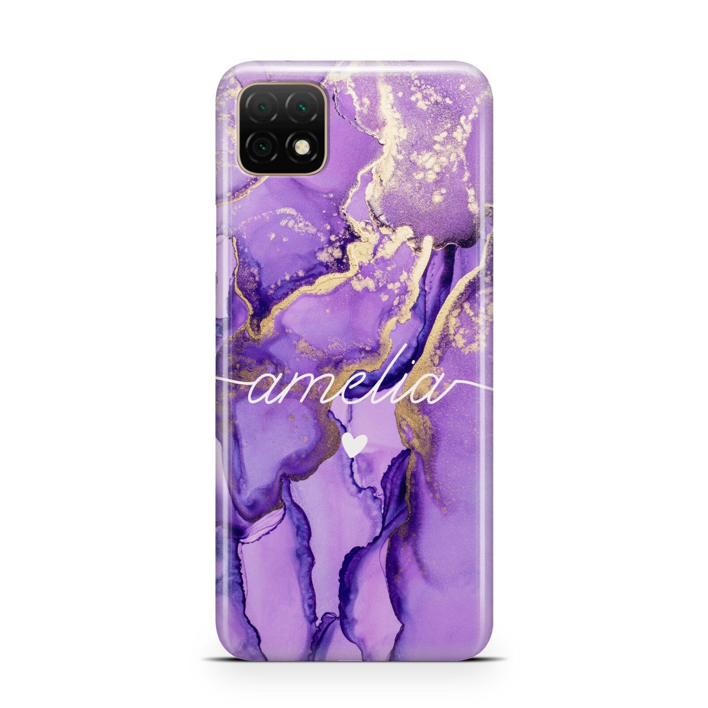 Purple Marble Huawei Enjoy 20 Phone Case