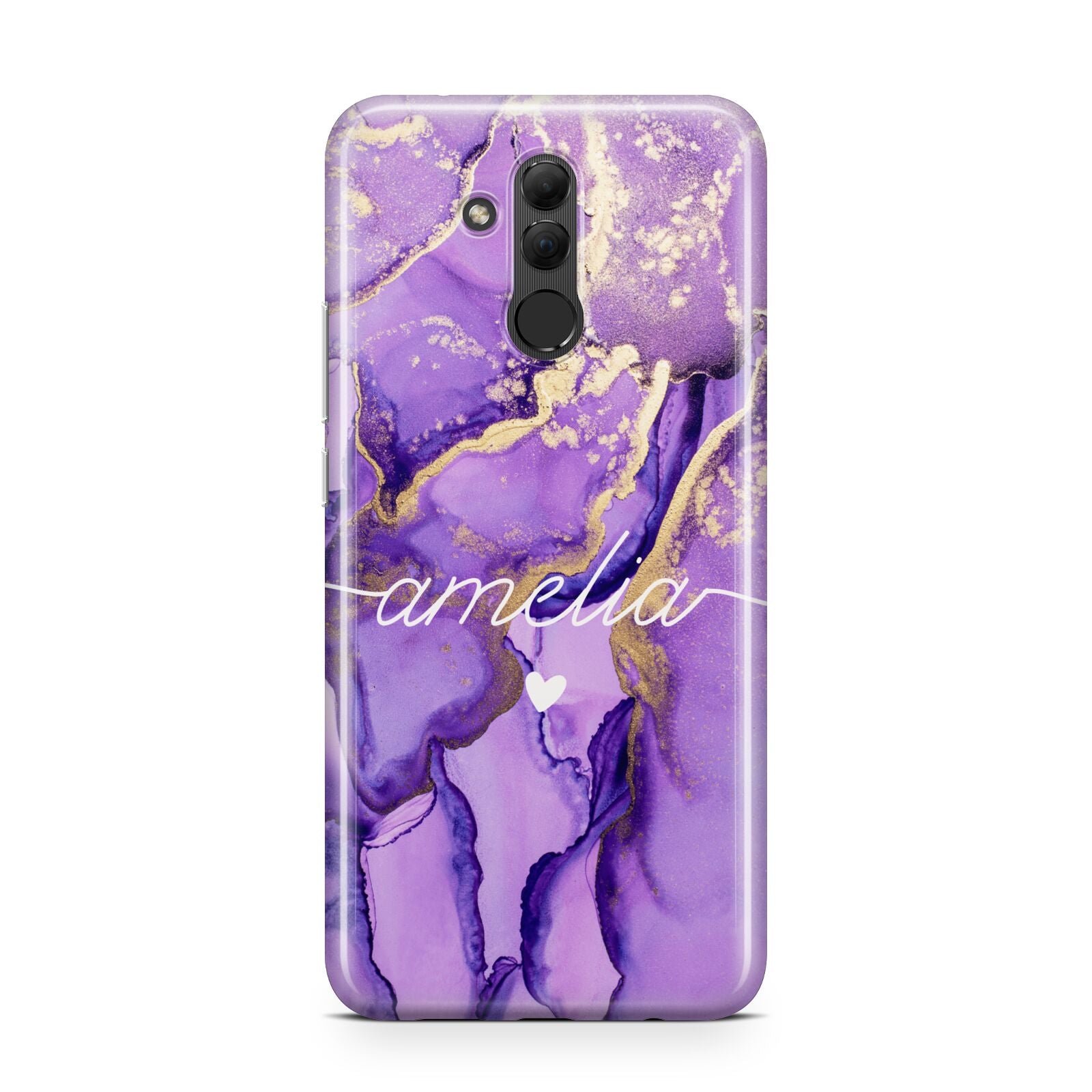 Purple Marble Huawei Mate 20 Lite