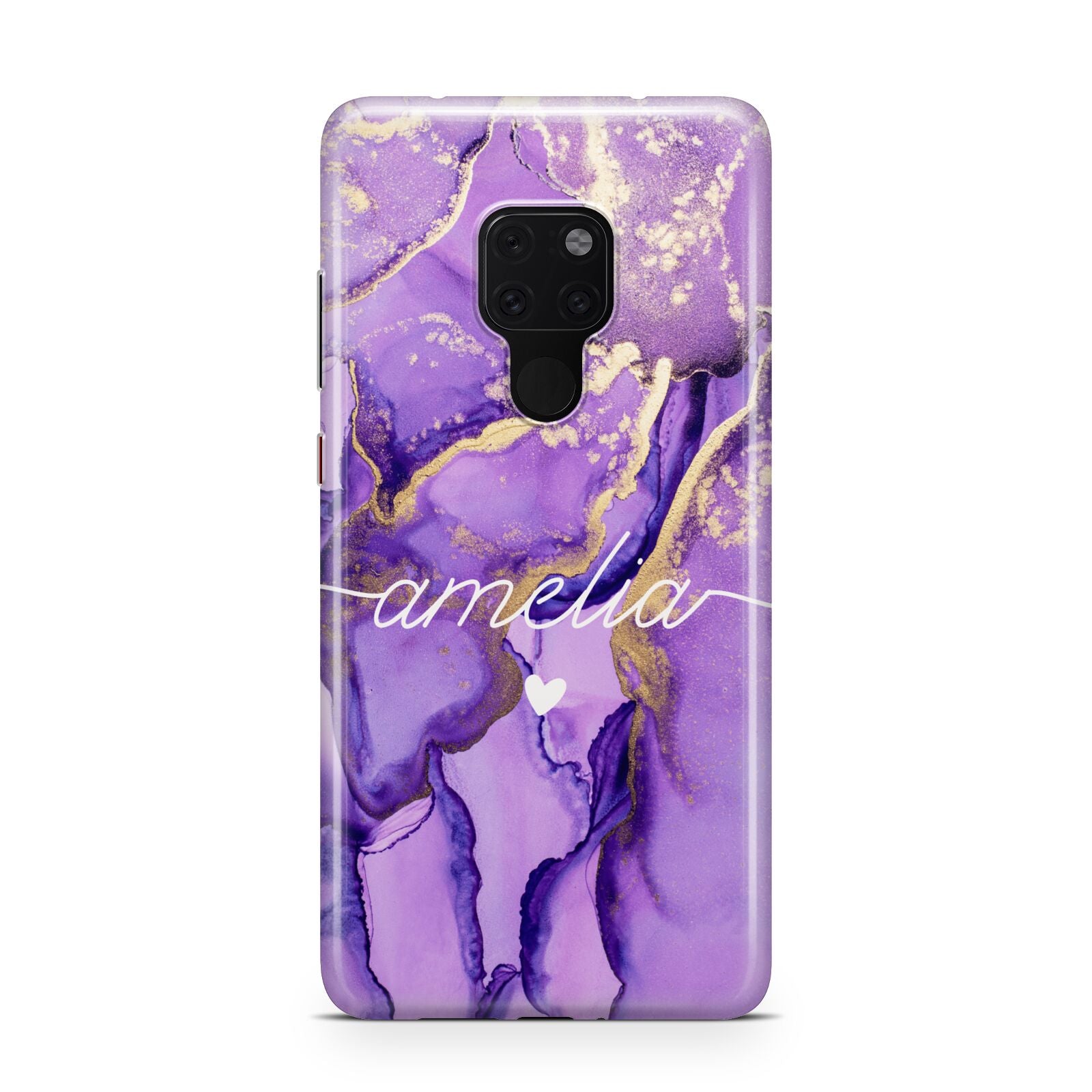 Purple Marble Huawei Mate 20 Phone Case