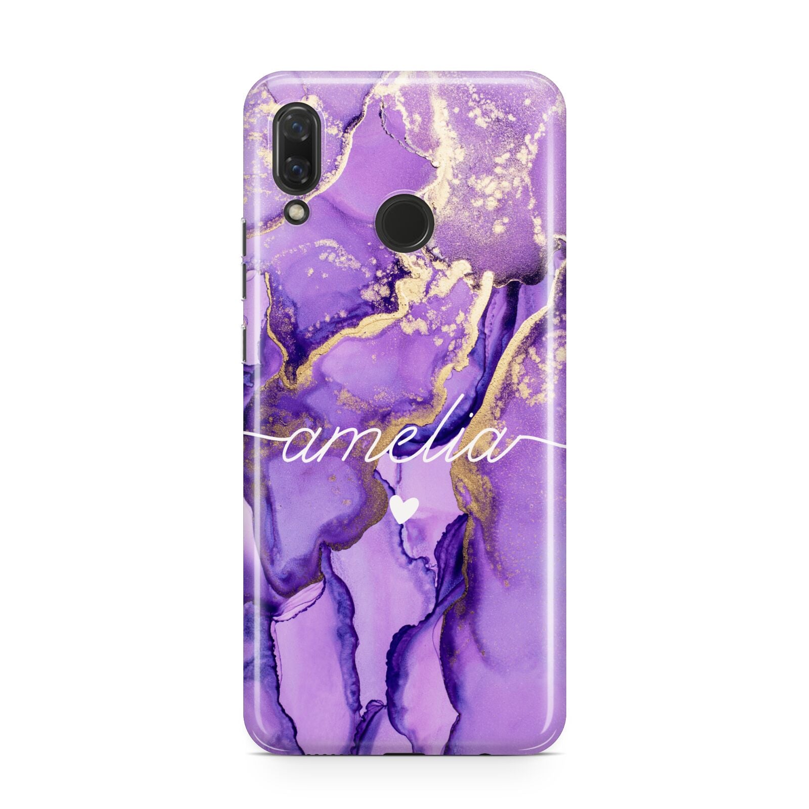 Purple Marble Huawei Nova 3 Phone Case