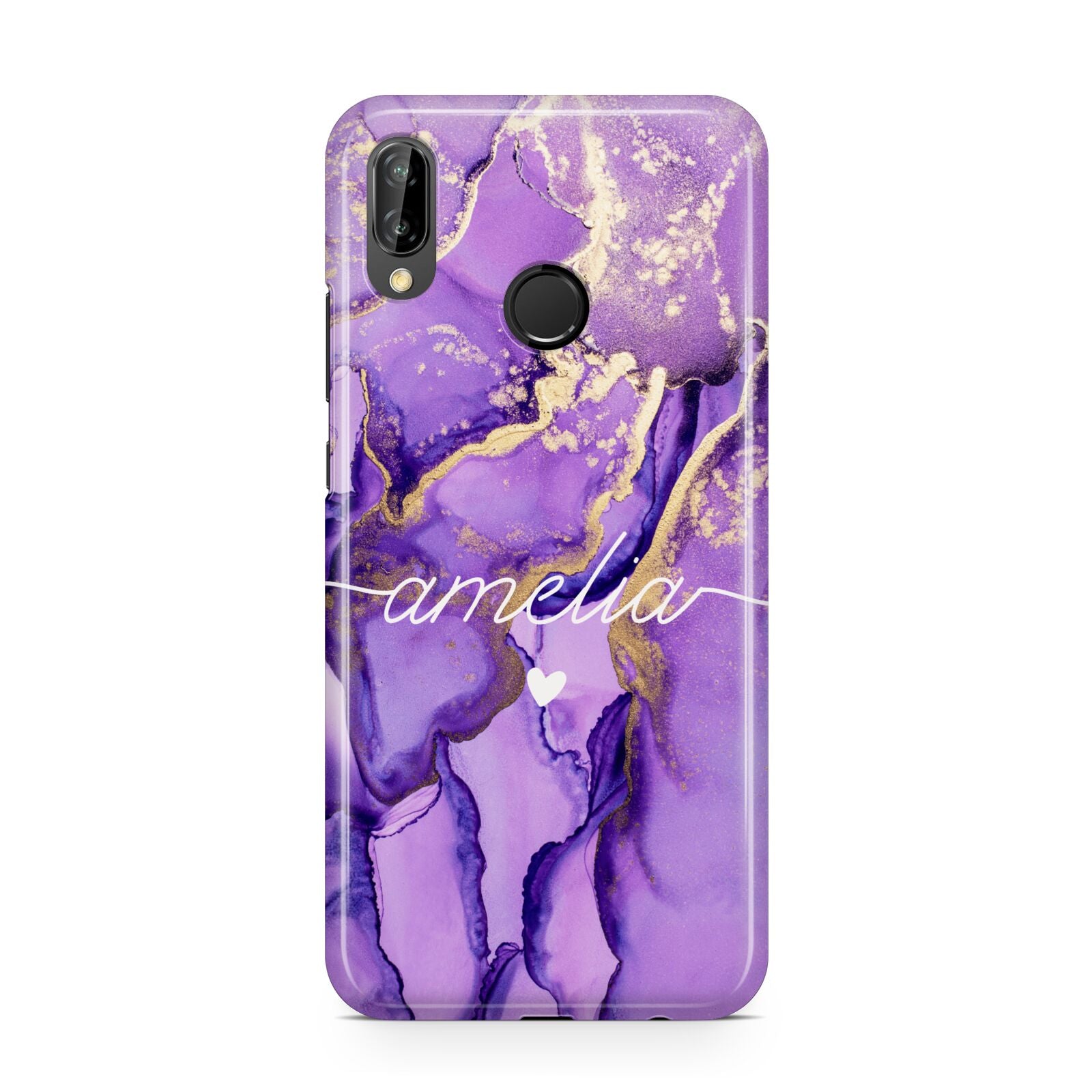 Purple Marble Huawei P20 Lite Phone Case