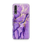 Purple Marble Huawei P20 Pro Phone Case