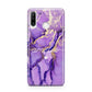 Purple Marble Huawei P30 Lite Phone Case