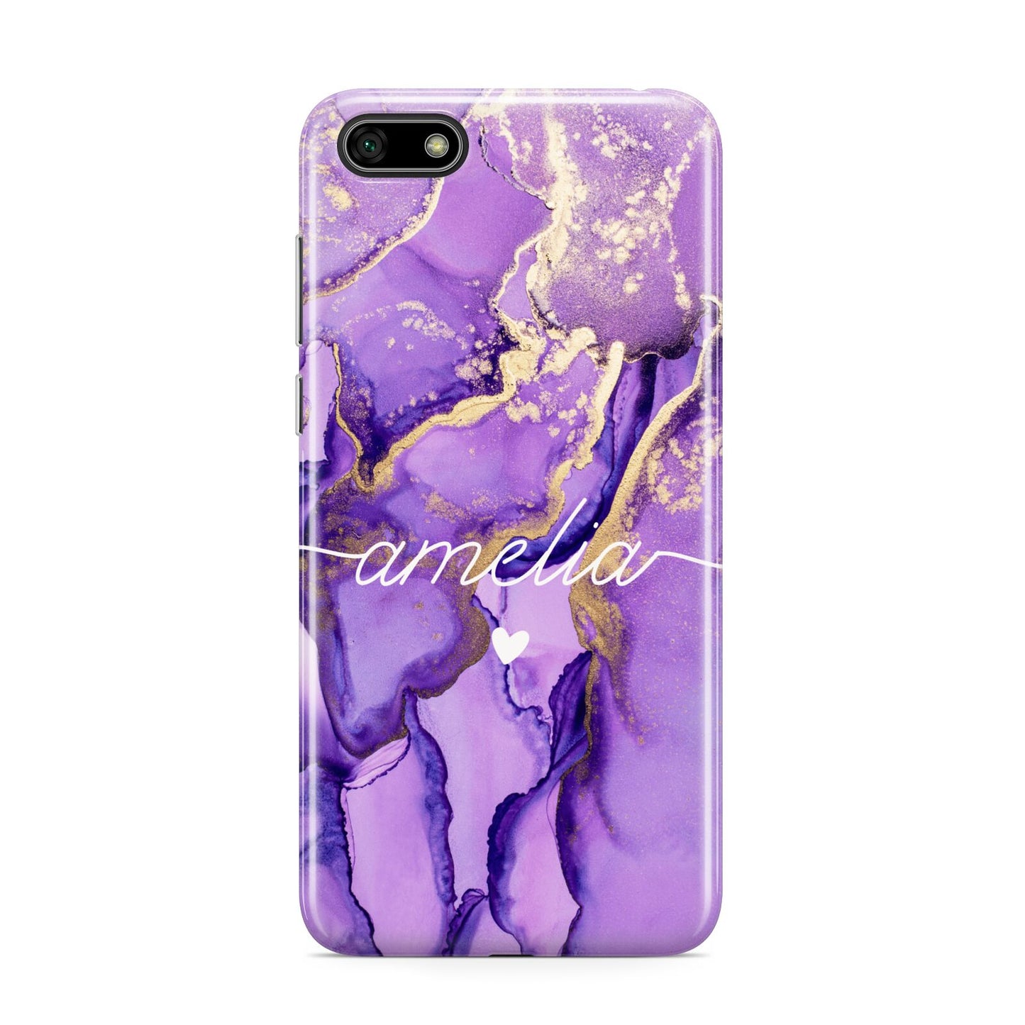 Purple Marble Huawei Y5 Prime 2018 Phone Case