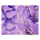 Purple Marble Personalised Wrapping Paper Alternative