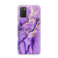 Purple Marble Samsung A02s Case