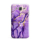 Purple Marble Samsung Galaxy J7 Case