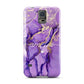 Purple Marble Samsung Galaxy S5 Case