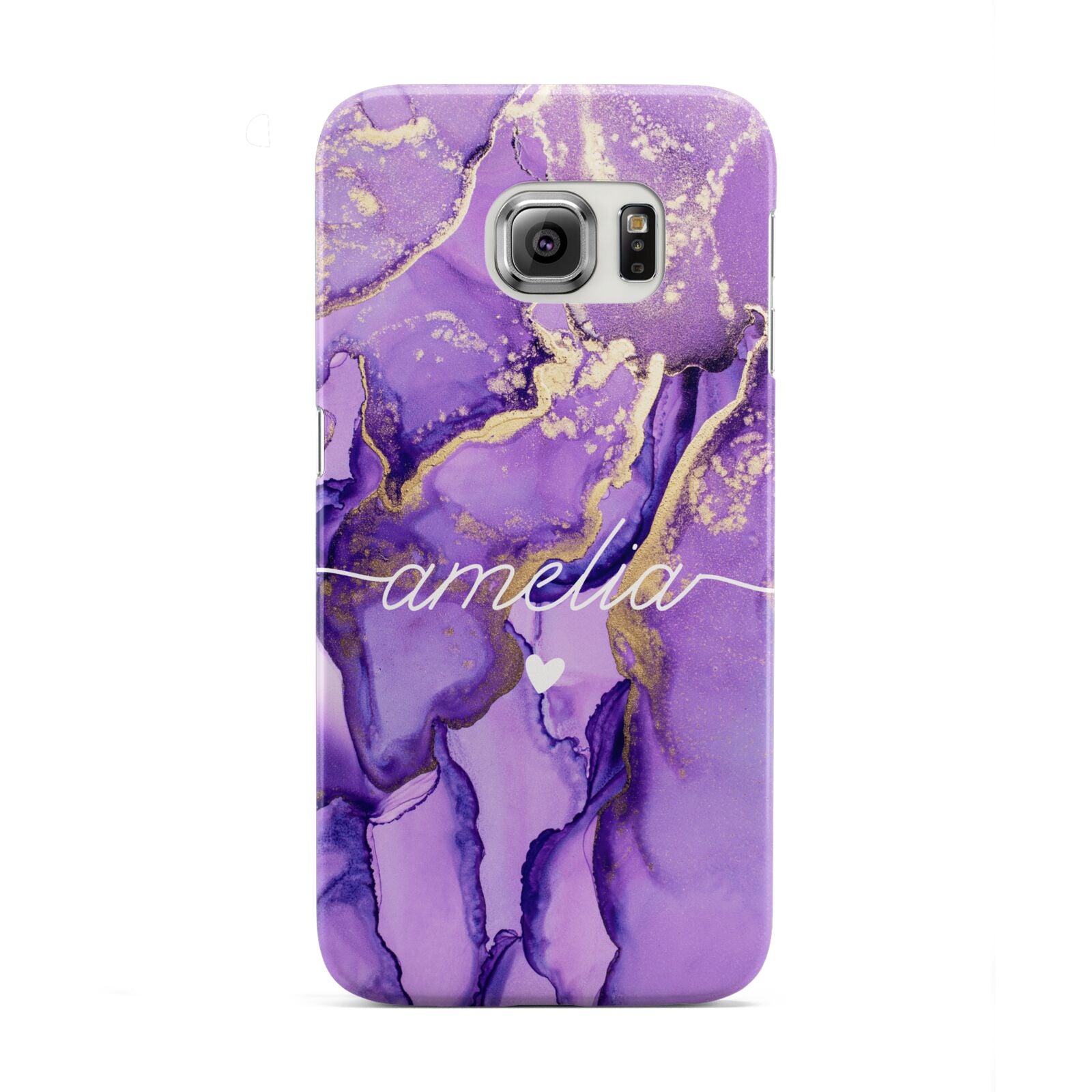 Purple Marble Samsung Galaxy Case