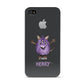Purple Monster Custom Apple iPhone 4s Case